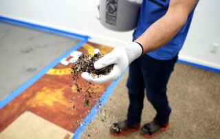 2 custom concrete epoxy