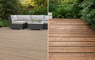 2 Wood Stamped Concrete vs Real Wood for Outdoor Spaces